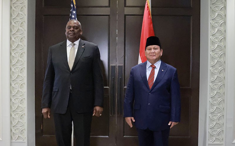 Prabowo dan Menhan AS Empat Mata Bahas Kerja Sama Pertahanan - Bagian 2