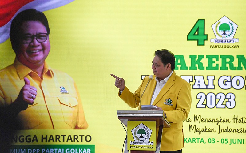 Airlangga Hartarto Buka Rakernas Partai Golkar Tahun 2023 - Bagian 2