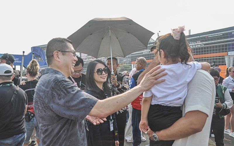 Hary Tanoesoedibjo Hadiri Pembukaan Seri ke-11 Formula E  - Bagian 5