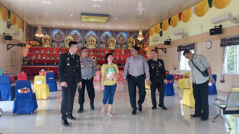 Kapolres Lubuklinggau Jamin Perayaaan Waisak Berjalan Aman