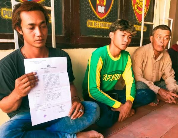 Oknum Intel Polres Sampang Hajar Kuli Bangunan Diperiksa Propam