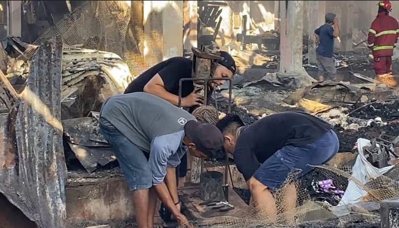 Kebakaran Pasar Purwareja Klampok Banjarnegara, Kerugian Ratusan Juta Rupiah