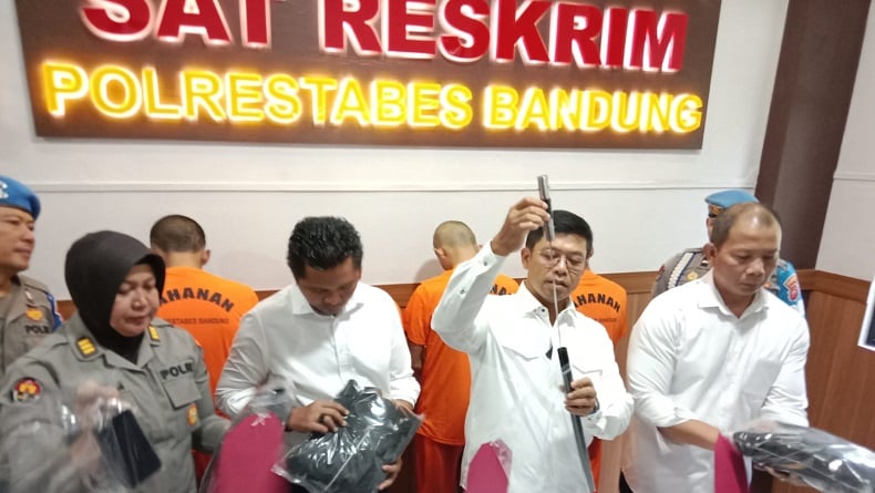 Dua Geng Motor Bentrok Di Bagusrangin Bandung, 5 Orang Luka Parah 1 Koma