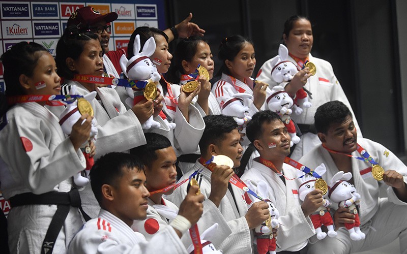 Borong 11 Emas, Indonesia Juara Umum Cabang Judo Tunanetra di APG 2023 - Bagian 1