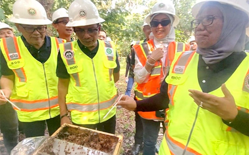 Melihat Budi Daya Lebah Trigona di Lahan Pascatambang Semen Baturaja - Bagian 1