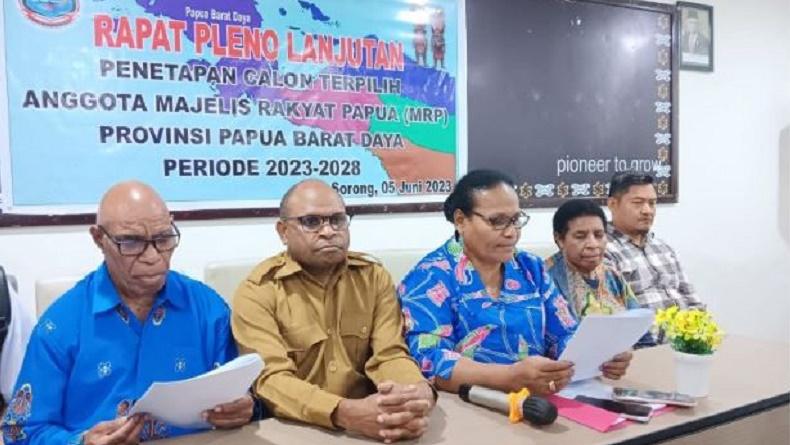 33 Calon Anggota MRP Papua Barat Daya Ditetapkan, Ini Nama-namanya