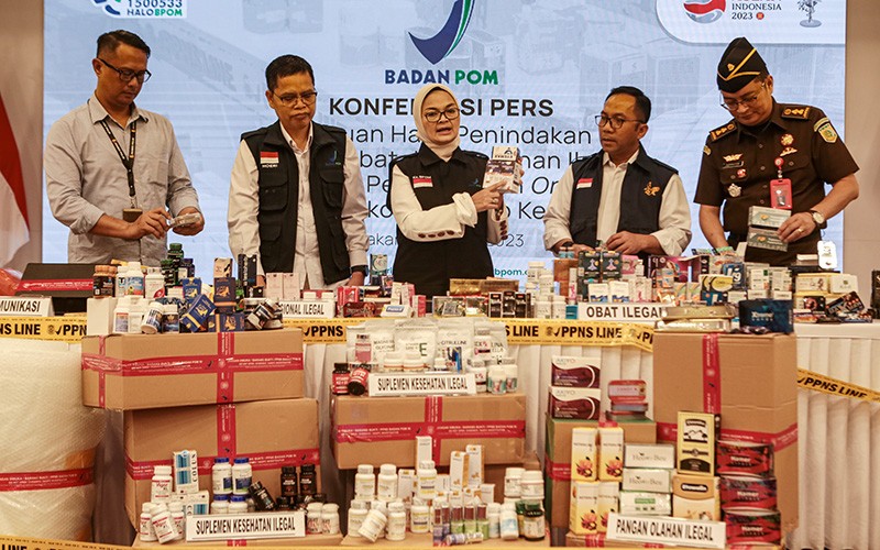 Ini 700 Produk Kosmetik hingga Obat Ilegal yang Disita BPOM - Bagian 2
