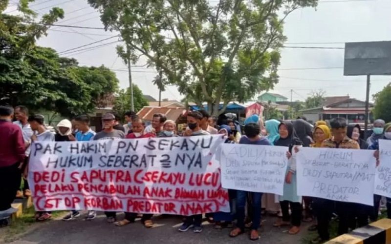 Warga Muba Minta Content Creator Terdakwa Kasus Pemerkosaan Dihukum Berat 