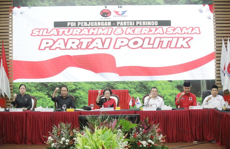 Pertemuan Kerja Sama Politik Partai Perindo dan PDI Perjuangan - Bagian 1