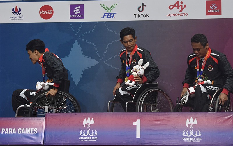 Indonesia Juara Umum Cabang Bulu Tangkis ASEAN Para Games 2023 - Bagian 3