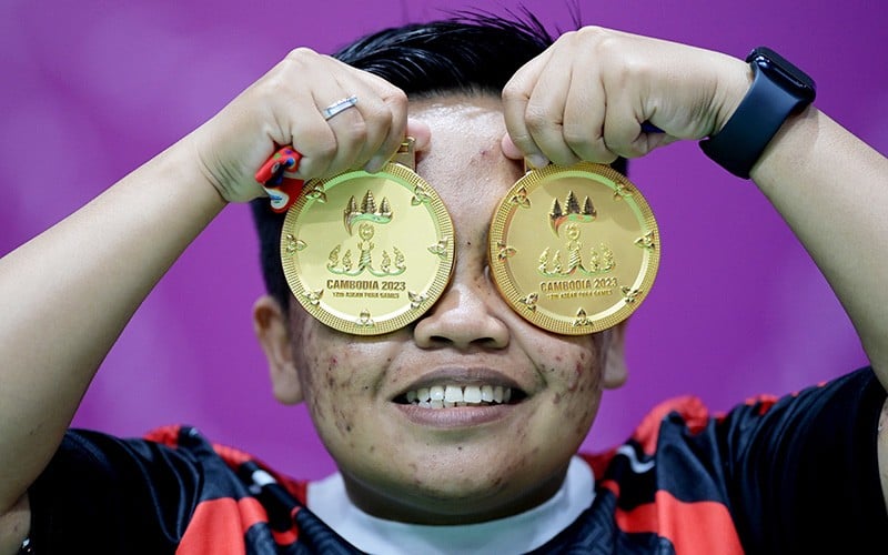 Indonesia Juara Umum Cabang Bulu Tangkis ASEAN Para Games 2023 - Bagian 1