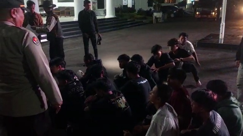 Anggota Geng Motor yang Ditangkap Polisi di Moch Toha Bandung Mayoritas Pelajar
