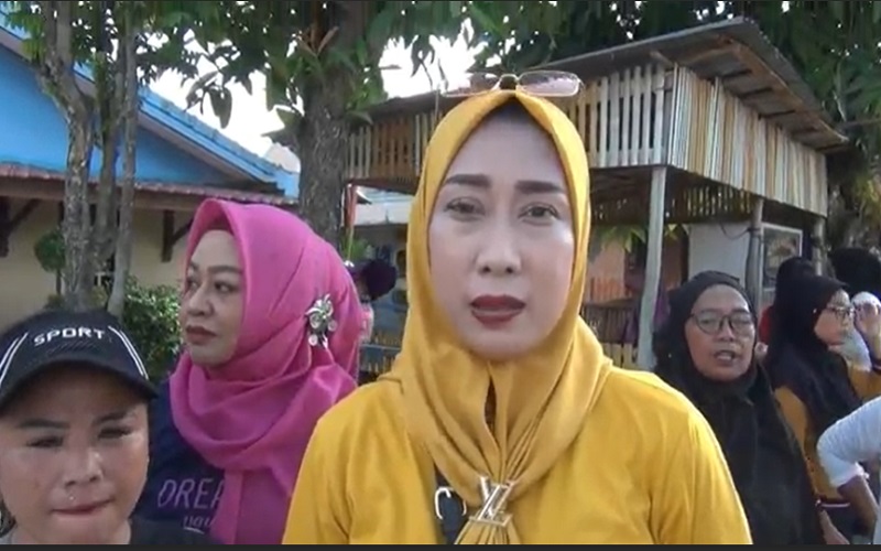  Kartini Perindo Palembang Senam Sehat Ceria Bersama Warga Sako 