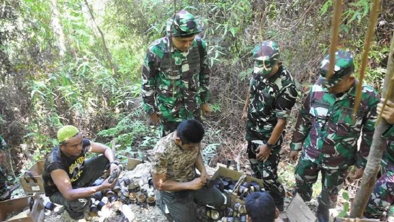 Rusak Berat, 479.786 Butir Amunisi Berbagai Jenis Dimusnahkan Kodam Pattimura