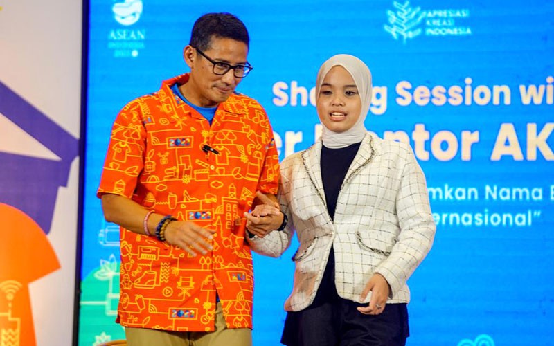 Bersama Putri Ariani, Sandiaga Optimistis Banyak Talenta Musik Wujudkan Indonesia Emas - Bagian 1
