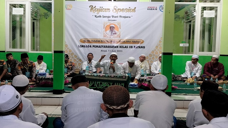 Kajian Rutin di Lapas Batang, Buka Jalan Taubat Warga Binaan 