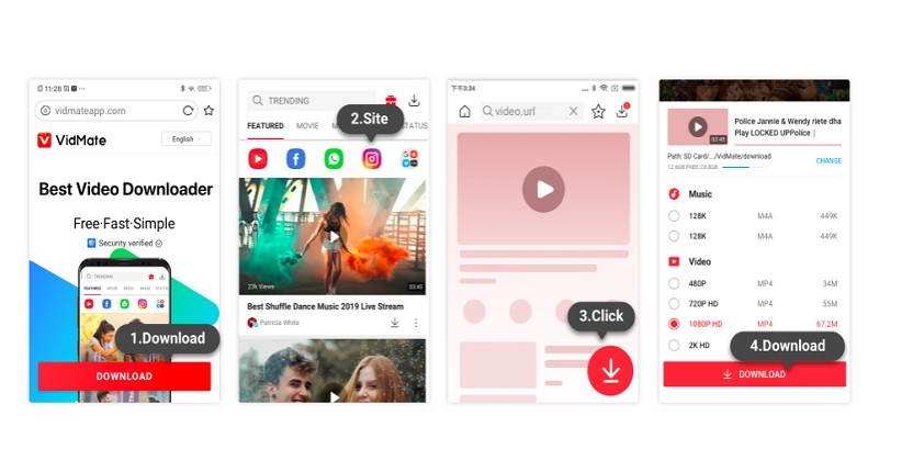 Cara Download Video Youtube Di Vidmate Gratis Dan Cepat