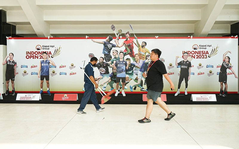 Istora Senayan Bersolek Jelang Indonesia Open 2023 - Bagian 2