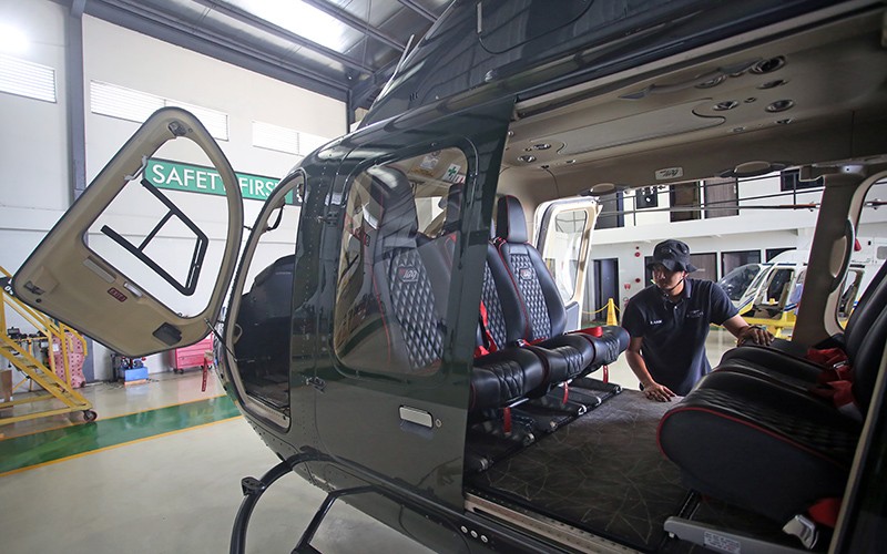 Pameran Jual Beli Helikopter di Bandara Soetta, Berminat? - Bagian 3