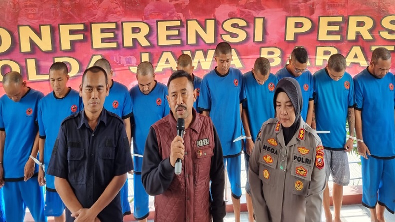 901 Pelaku Kejahatan Ditangkap di Jawa Barat, Dominan Kasus Premanisme