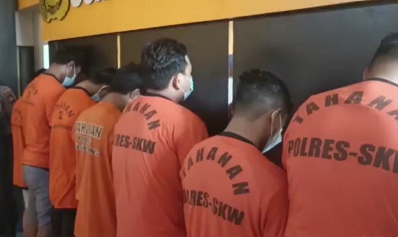 9 Pengeroyok Warga Singkawang di Arena Balap Liar Segera Disidang