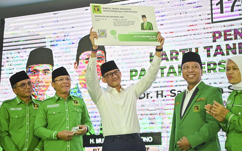 PPP All Out Kawal Sandiaga Uno Jadi Cawapres Ganjar Pranowo