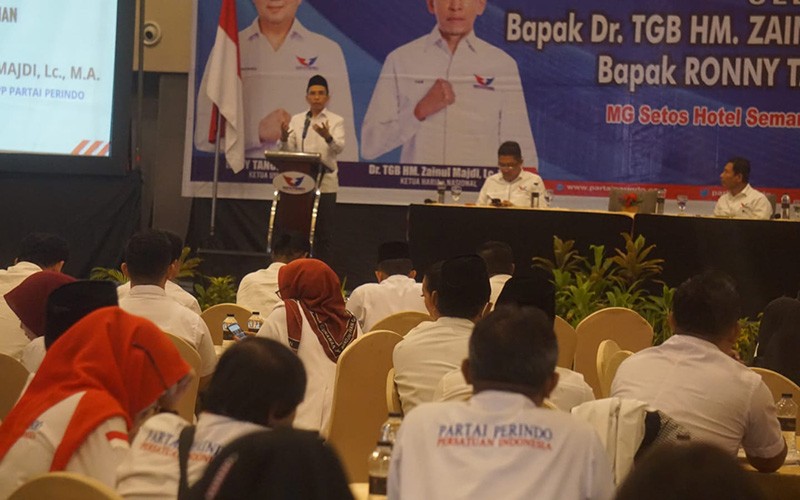 TGB Zainul Majdi Pimpin Rakorsus Konsolidasi Pemenangan Partai Perindo - Bagian 2