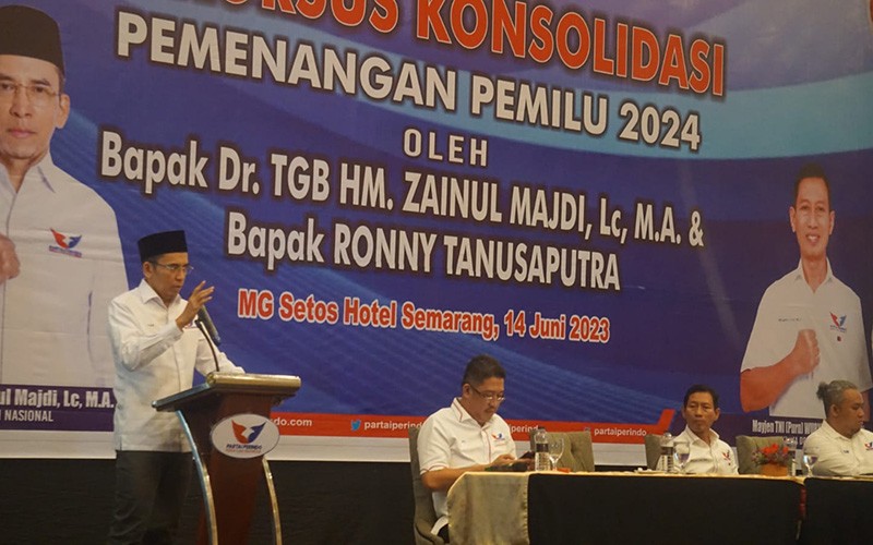 Rakorsus Pemenangan Pemilu 2024 Tgb Zainul Majdi Bangun Soliditas Internal Partai Perindo 7384