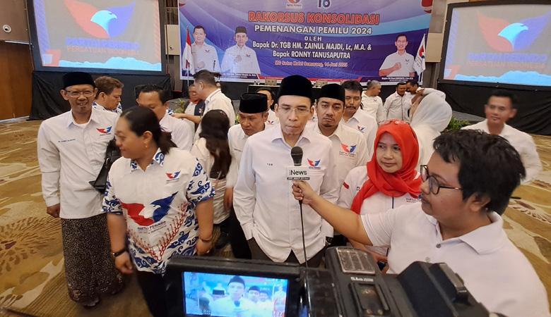 Rakorsus Pemenangan Pemilu 2024 Tgb Zainul Majdi Bangun Soliditas Internal Partai Perindo 6480