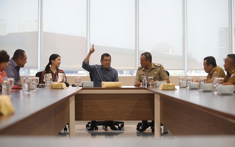 HT dan MNC Peduli Terima Kunjungan Wali Kota Jakarta Pusat Dhany Sukma - Bagian 2