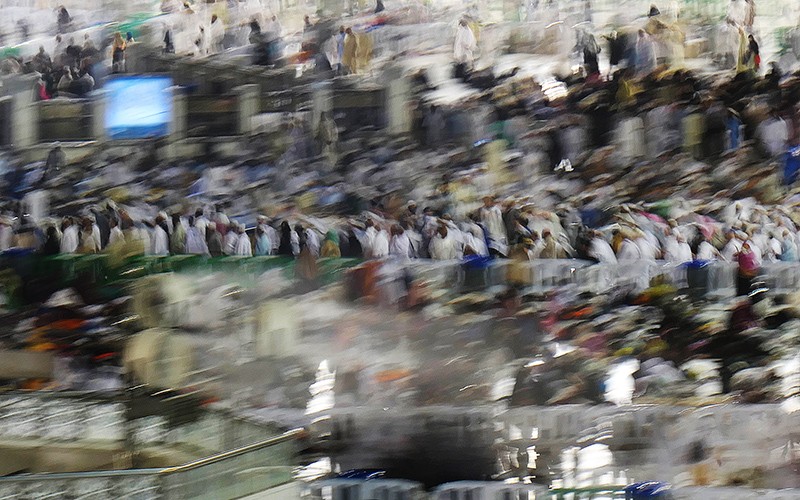 Calon Jemaah Haji Seluruh Dunia Mulai Padati Masjidil Haram - Bagian 3