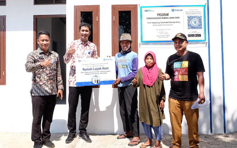 Peduli Terhadap Masyarakat, Peruri Renovasi Rumah Warga dan Benahi Infrastruktur Sekolah - Bagian 1