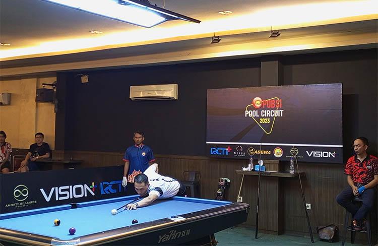 Menang Tipis, Gebby Rama Melenggang ke Final POBSI Pool Circuit 2023 Seri III Yogyakarta