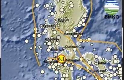 Gempa Terkini M 6,1 Guncang Tanatidung Kaltara