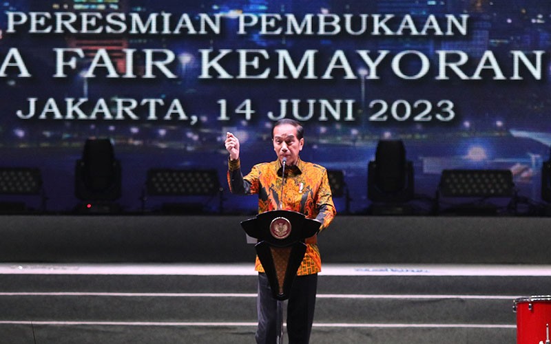 Presiden Jokowi Buka Jakarta Fair 2023 - Bagian 2