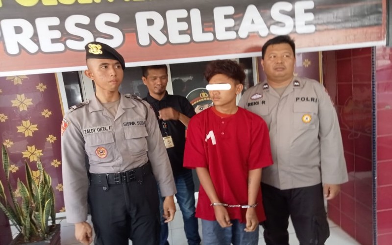 Pemuda Tusuk Ibu Kandung di Palembang Ternyata Pemakai Sabu Sejak SMP