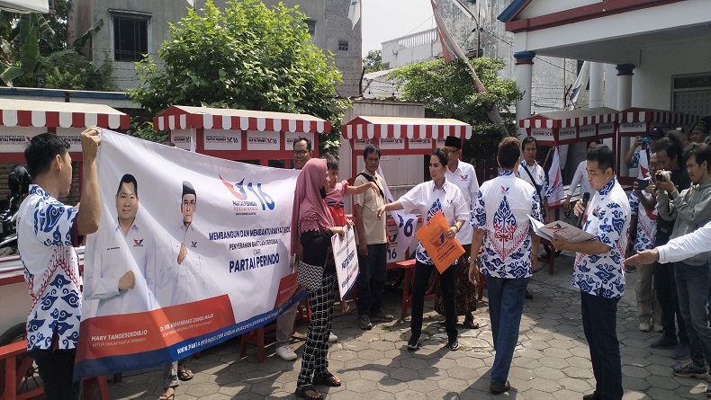 Program Bantuan Gerobak untuk Pedagang, Bukti Partai Perindo Tak Hanya Slogan 