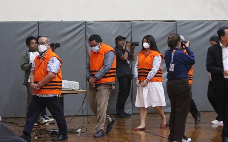 Deretan 9 ASN Kementerian ESDM Kompak Pakai Rompi Tahanan KPK - Bagian 1