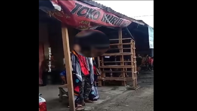 Ngeri, Mayat Pria Ditemukan Tergantung Depan Toko Warga di Tanah Bumbu