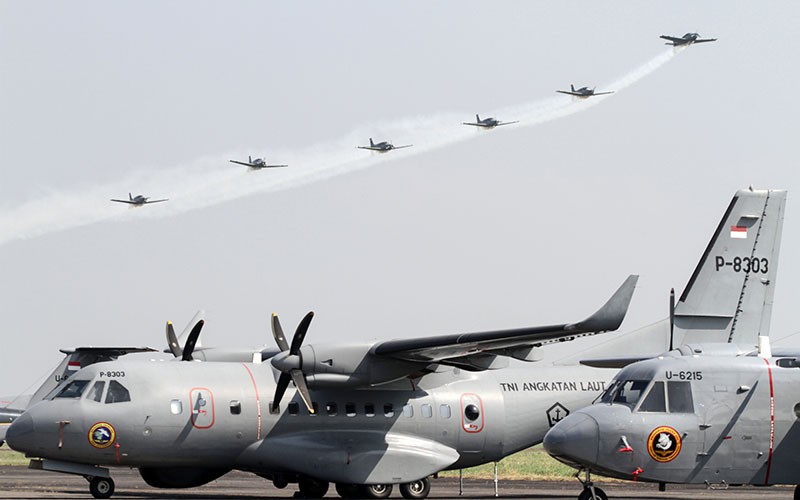 Upacara HUT ke-67 Penerbangan TNI AL - Bagian 1