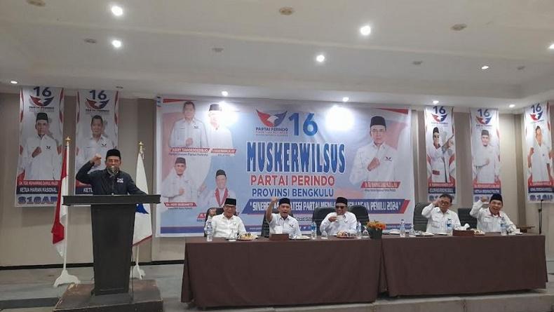 title Buka Muskerwilsus DPW Partai Perindo Bengkulu, TGB Minta Kader Maksimal Turun ke Lapangan Buka Muskerwilsus DPW Partai Perindo Bengkulu, TGB Minta Kader Maksimal Turun ke Lapangan