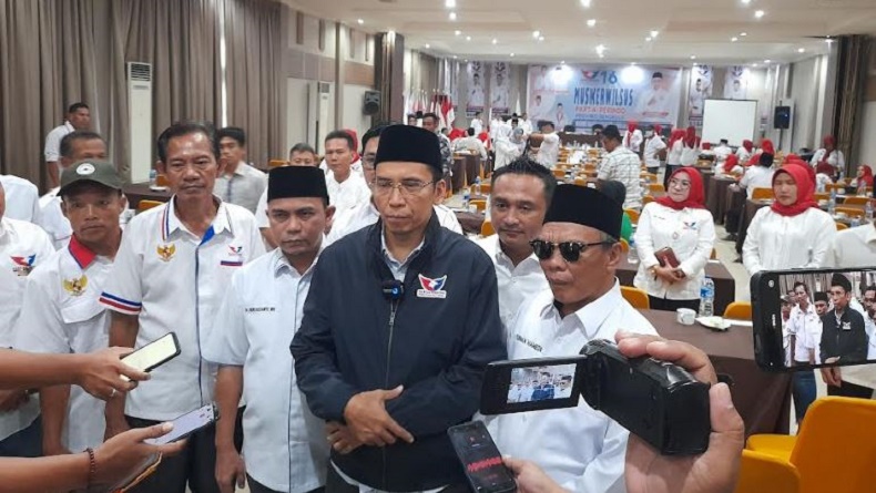Muskerwilsus Partai Perindo Bengkulu, TGB: Bangun Solidaritas, Kompak dan Bersatu di Pemilu