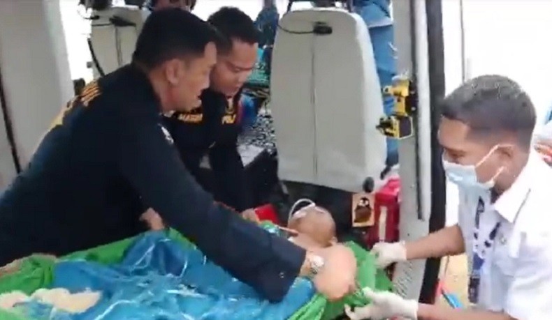 Sempat Kritis, Polisi Ditikam Ipar di Buton Utara Dirujuk ke RS Bhayangkara Kendari