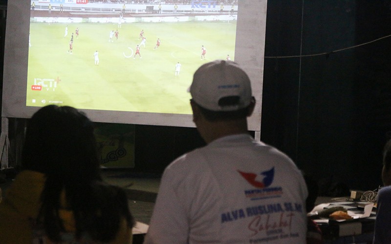 Keseruan Nobar Timnas Indonesia vs Argentina Digelar RPA Perindo - Bagian 2