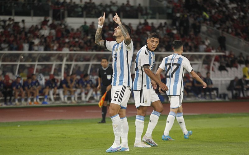 Pertandingan Sengit, Argentina Kalahkan Timnas Indonesia 2-0 - Bagian 4