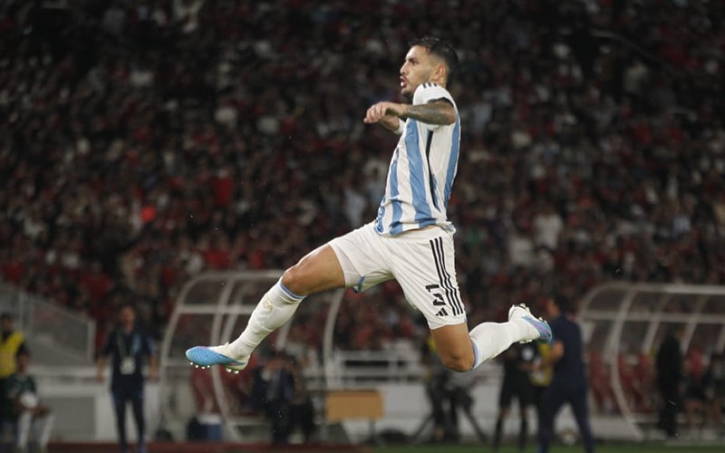 Pertandingan Sengit, Argentina Kalahkan Timnas Indonesia 2-0 - Bagian 1