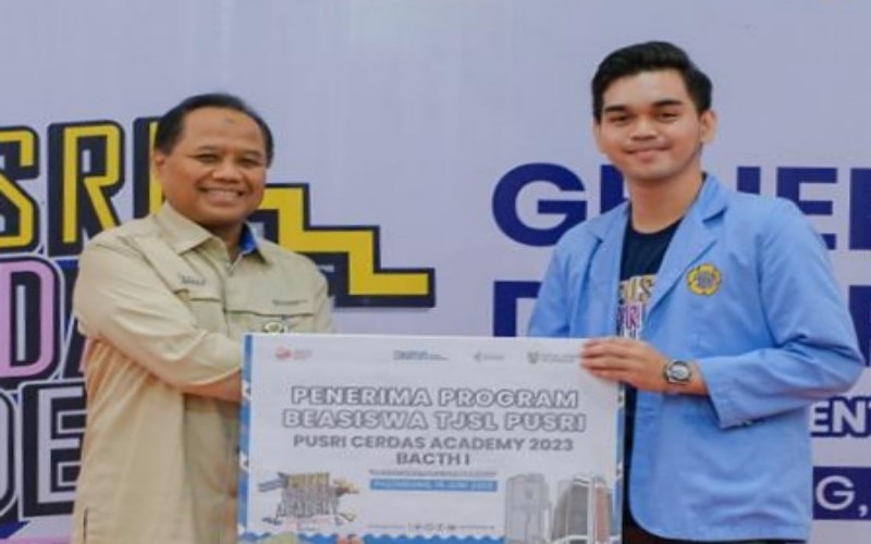 Tingkatkan Kualitas SDM, Pusri Salurkan Beasiswa Bagi 50 Mahasiswa