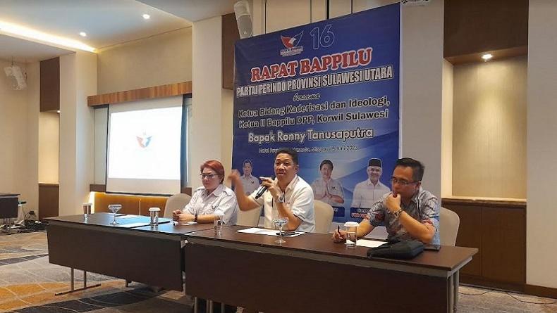 DPW Partai Perindo Sulut Gelar Rapat Bappilu, Bahas Persiapan Pemenangan Pemilu