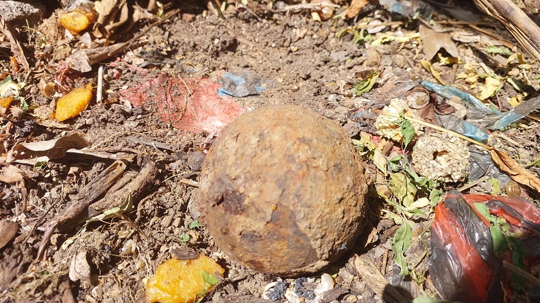 Warga Banda Aceh Kaget Temukan Mortir Peninggalan Belanda di Kebun, Begini Penampakannya