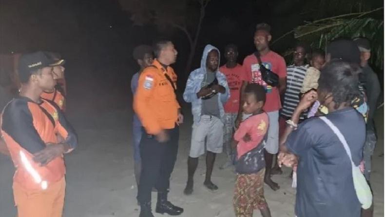 Nelayan asal Merauke Hilang saat Cari Ikan, Petugas SAR Sisir di Pantai Payum